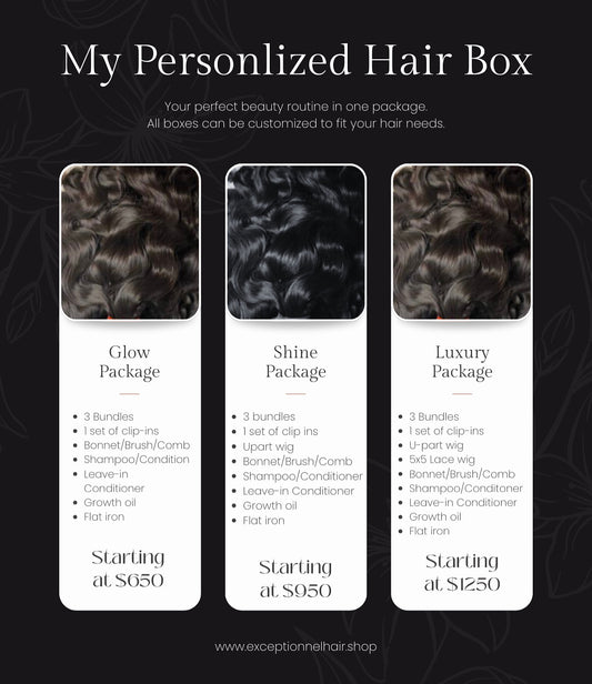My Personalized Hair Box