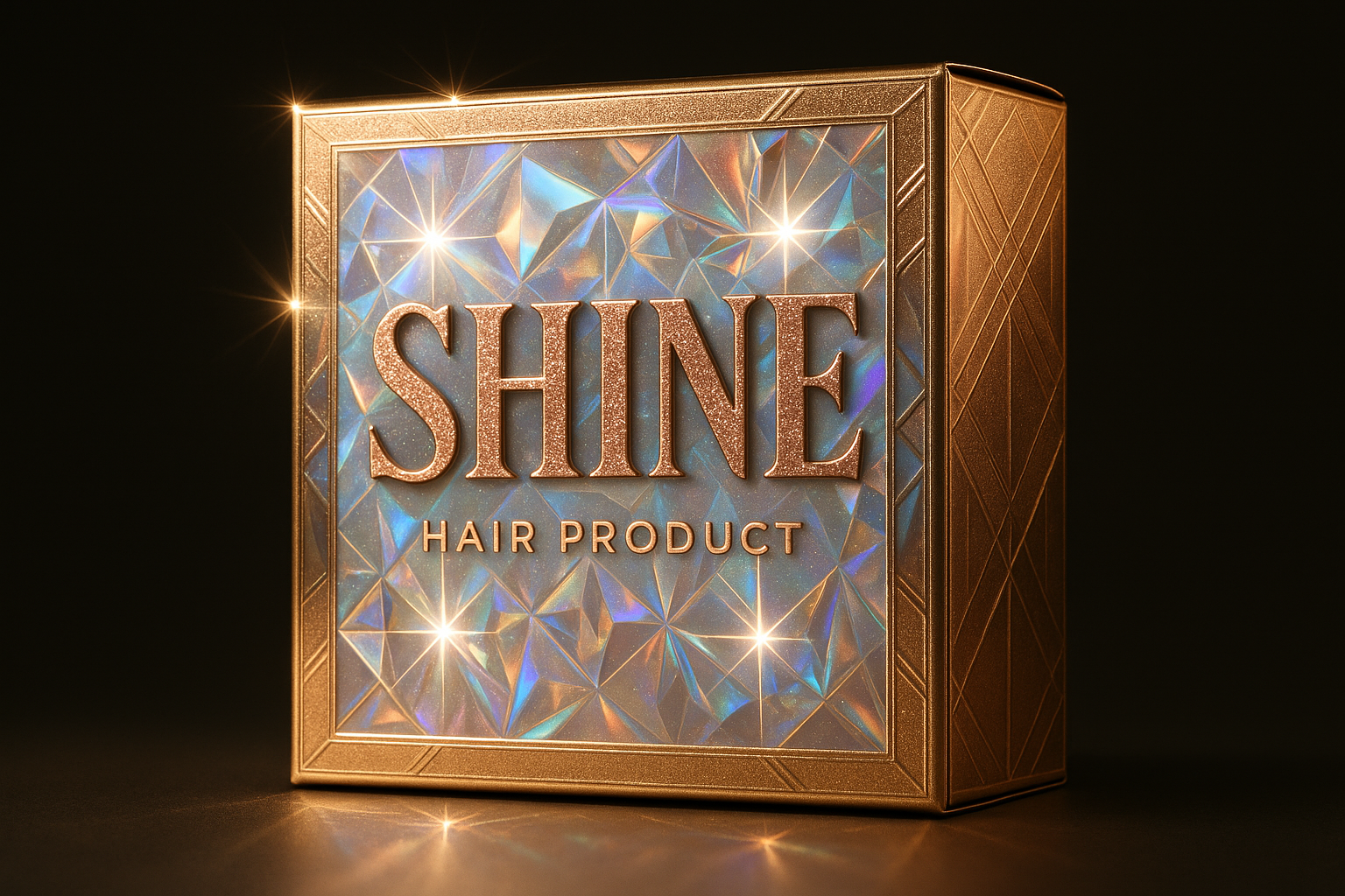 make it look more glam