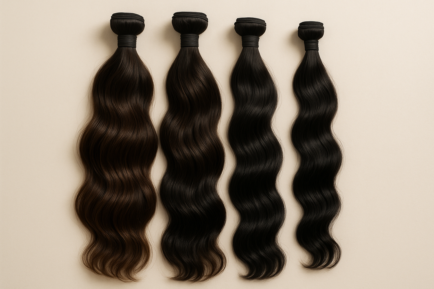 natural raw hair extensions 